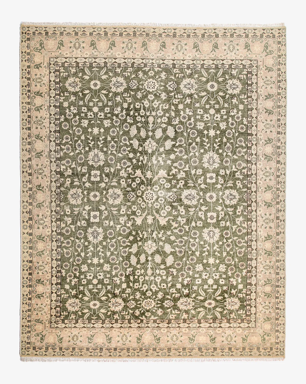 Fernwood Hand-Knotted Wool Rug