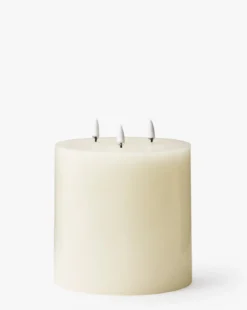Flameless Pillar Candle