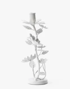 Floral Taper Holders (Set of 2)