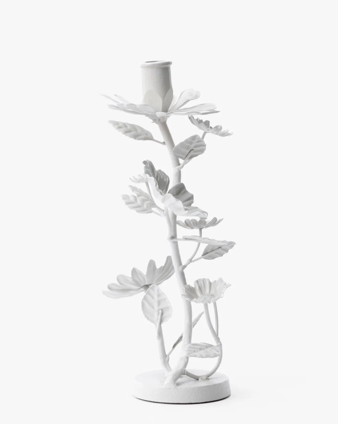 Floral Taper Holders (Set of 2)