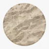 Fossil Marble End Table