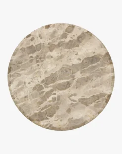 Fossil Marble End Table