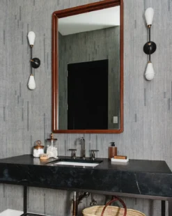 Franklin Leather Mirror