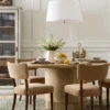 Gilroy Round Oak Dining Table