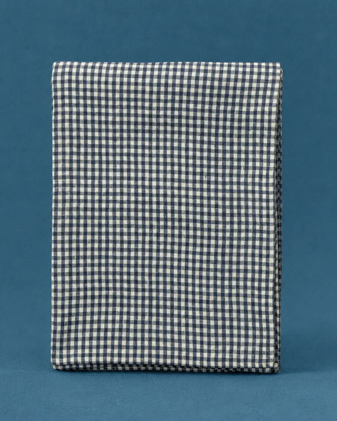 Gingham Check Linen Tablecloth