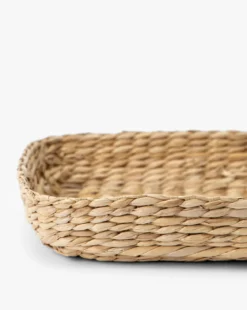 Glass Baking Dishes with Hand-Woven Lattice (Set of 2)