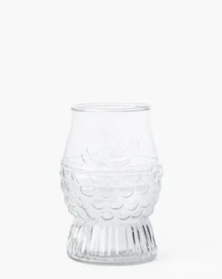 Glass Fish Shaped Drinking Glass