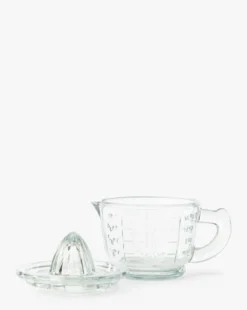 Glass Juicer with Measuring Cup