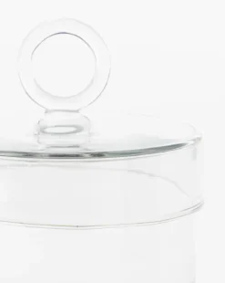 Glass Lidded Canister