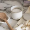Glazed Stoneware Salt Cellar