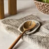 Glazed Stoneware Spoon Rest