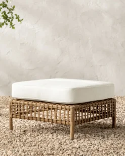 Glenwood Outdoor Ottoman (Ready to Ship)