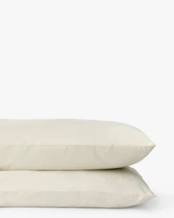Granby Organic Percale Pillowcases (Set of 2)