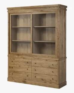 Grand Honey Brown Cabinet
