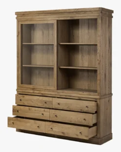 Grand Honey Brown Cabinet