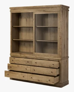 Grand Honey Brown Cabinet