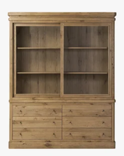 Grand Honey Brown Cabinet