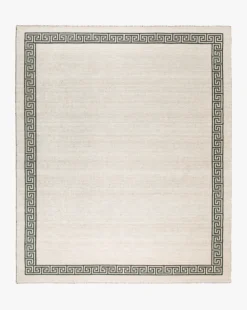 Greek Key Handwoven Indoor/Outdoor Rug