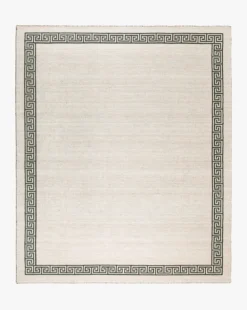 Greek Key Handwoven Indoor/Outdoor Rug