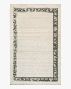 Greek Key Handwoven Indoor/Outdoor Rug