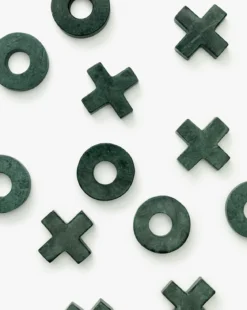 Green Stone Tic-Tac-Toe