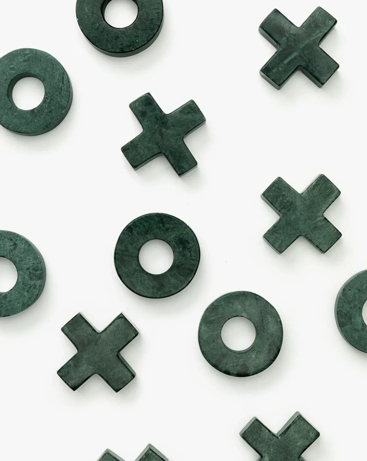 Green Stone Tic-Tac-Toe