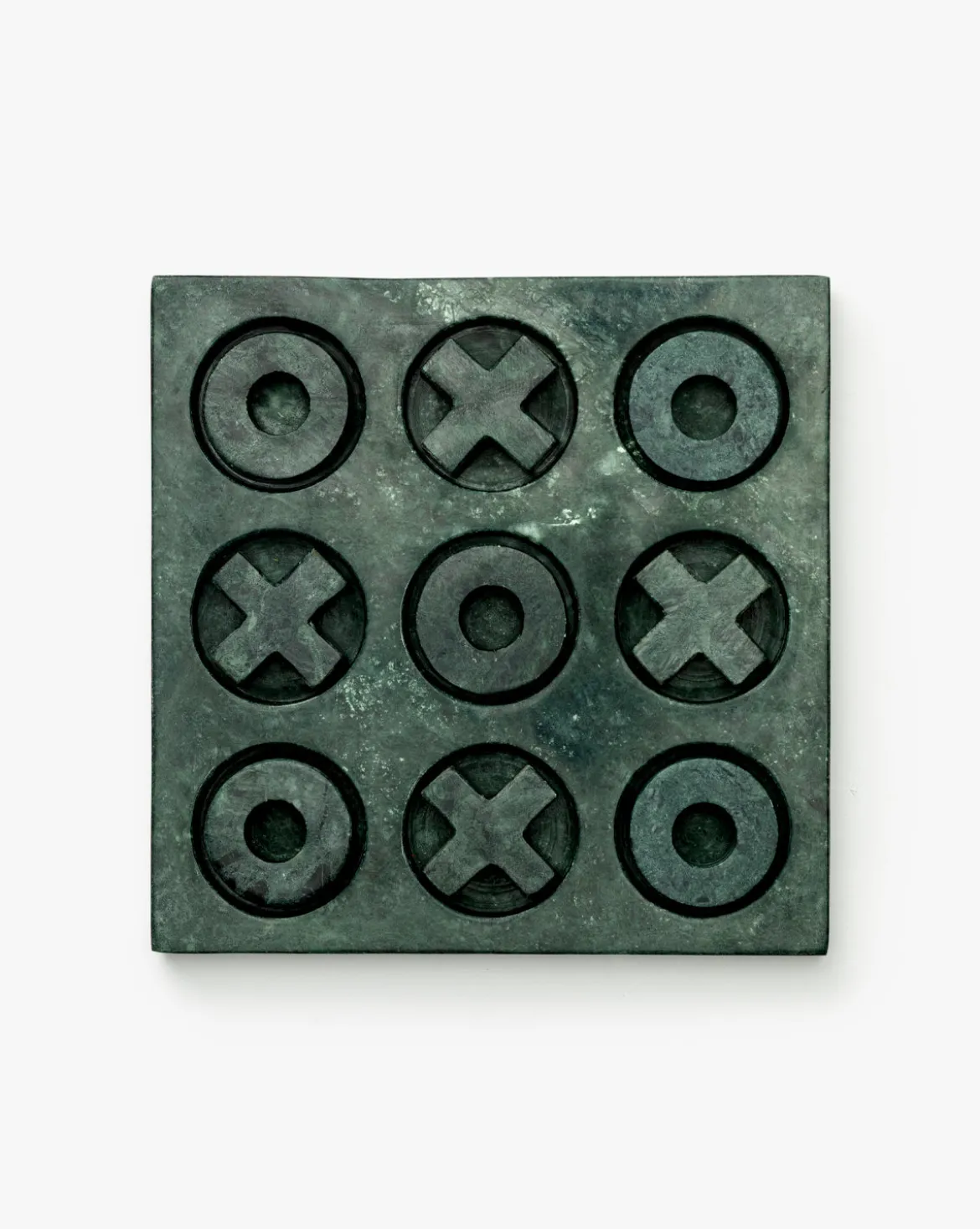 Green Stone Tic-Tac-Toe