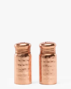 Hammered Salt & Pepper Shakers (Set of 2)