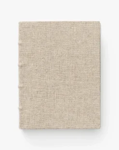 Handcrafted Linen Book