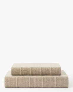 Handcrafted Linen Book