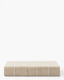 Handcrafted Linen Book