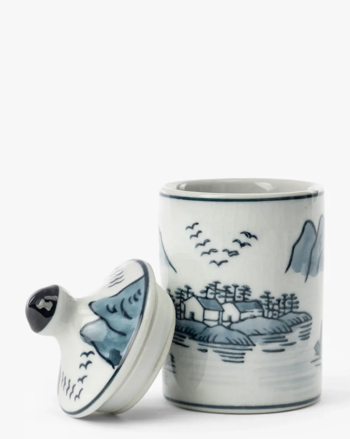 Hand-Painted Spice Jars (Set of 4)