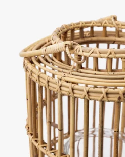 Handwoven Rattan Lantern