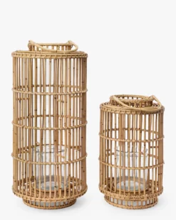 Handwoven Rattan Lantern