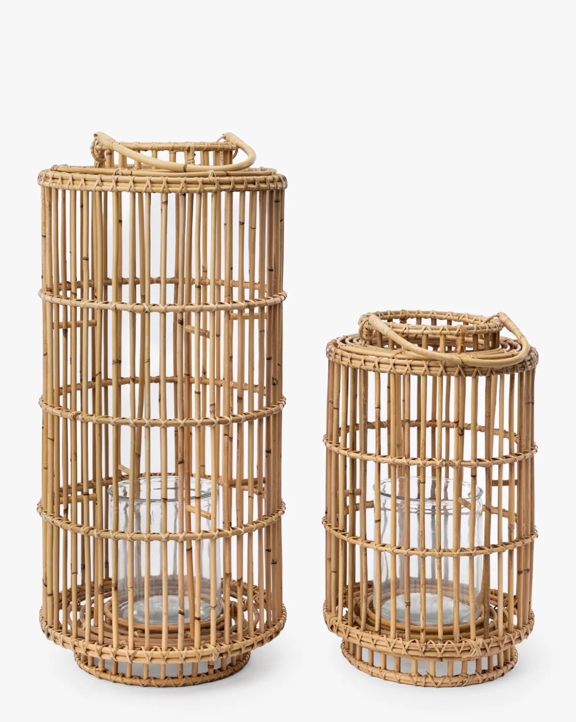 Handwoven Rattan Lantern