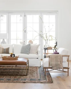 Harlow Leather Coffee Table