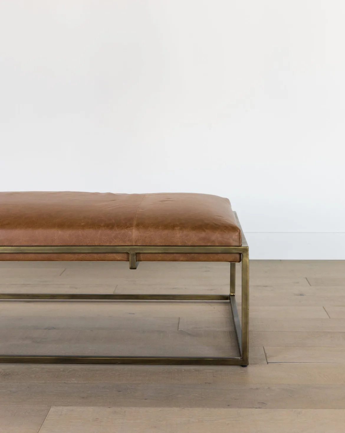 Harlow Leather Coffee Table