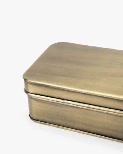 Harriet Brass Boxes (Set of 2)
