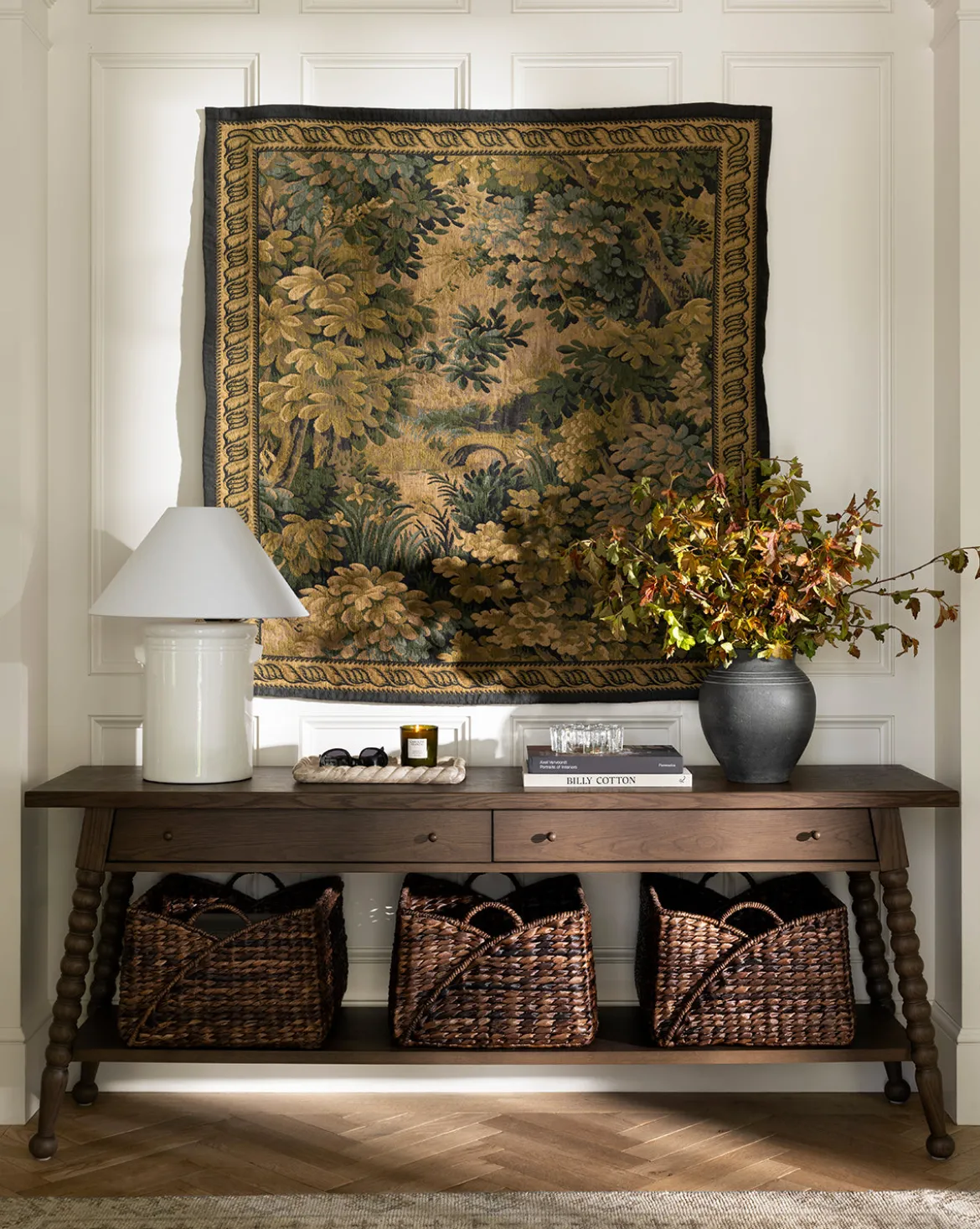 Hortensia Wall Tapestry