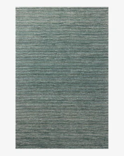 Inara Blue Hand-Tufted Wool Rug