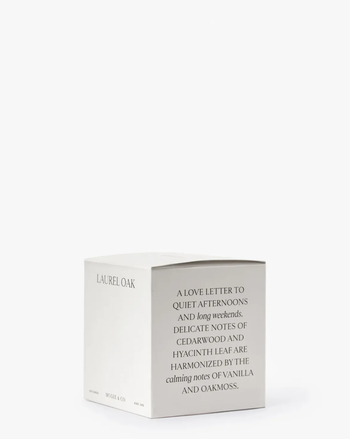 Laurel Oak Candle