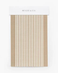 Leah Striped Sisal Wallpaper Swatch
