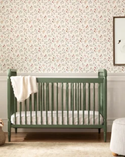 Liberty Namesake 3-in-1 Convertible Spindle Crib w/Toddler Bed Conversion Kit