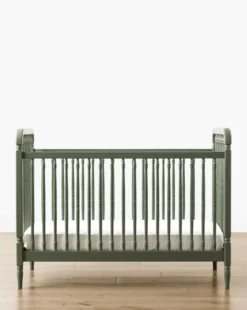 Liberty Namesake 3-in-1 Convertible Spindle Crib w/Toddler Bed Conversion Kit