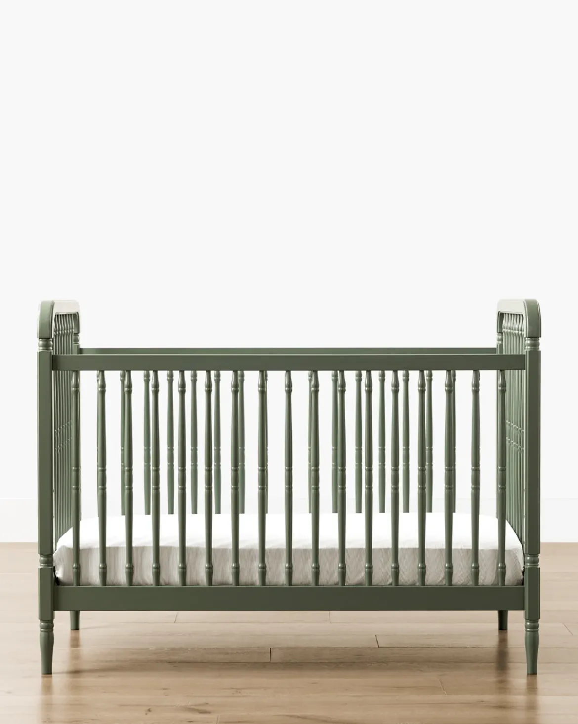 Liberty Namesake 3-in-1 Convertible Spindle Crib w/Toddler Bed Conversion Kit