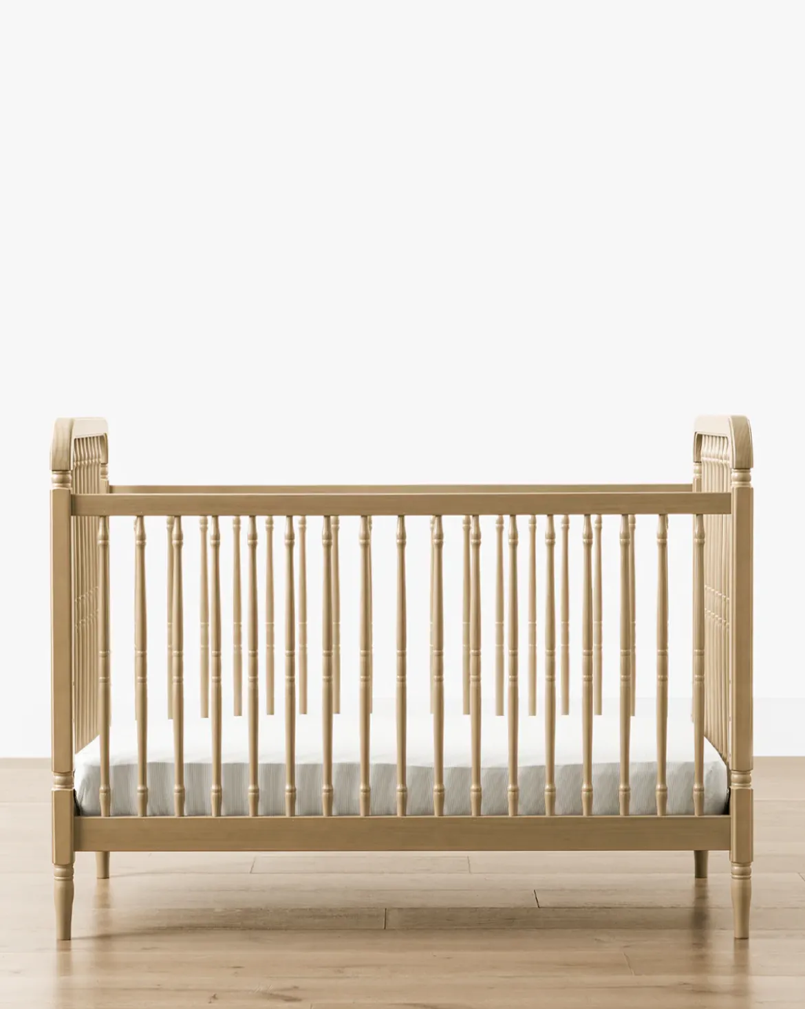 Liberty Namesake 3-in-1 Convertible Spindle Crib w/Toddler Bed Conversion Kit