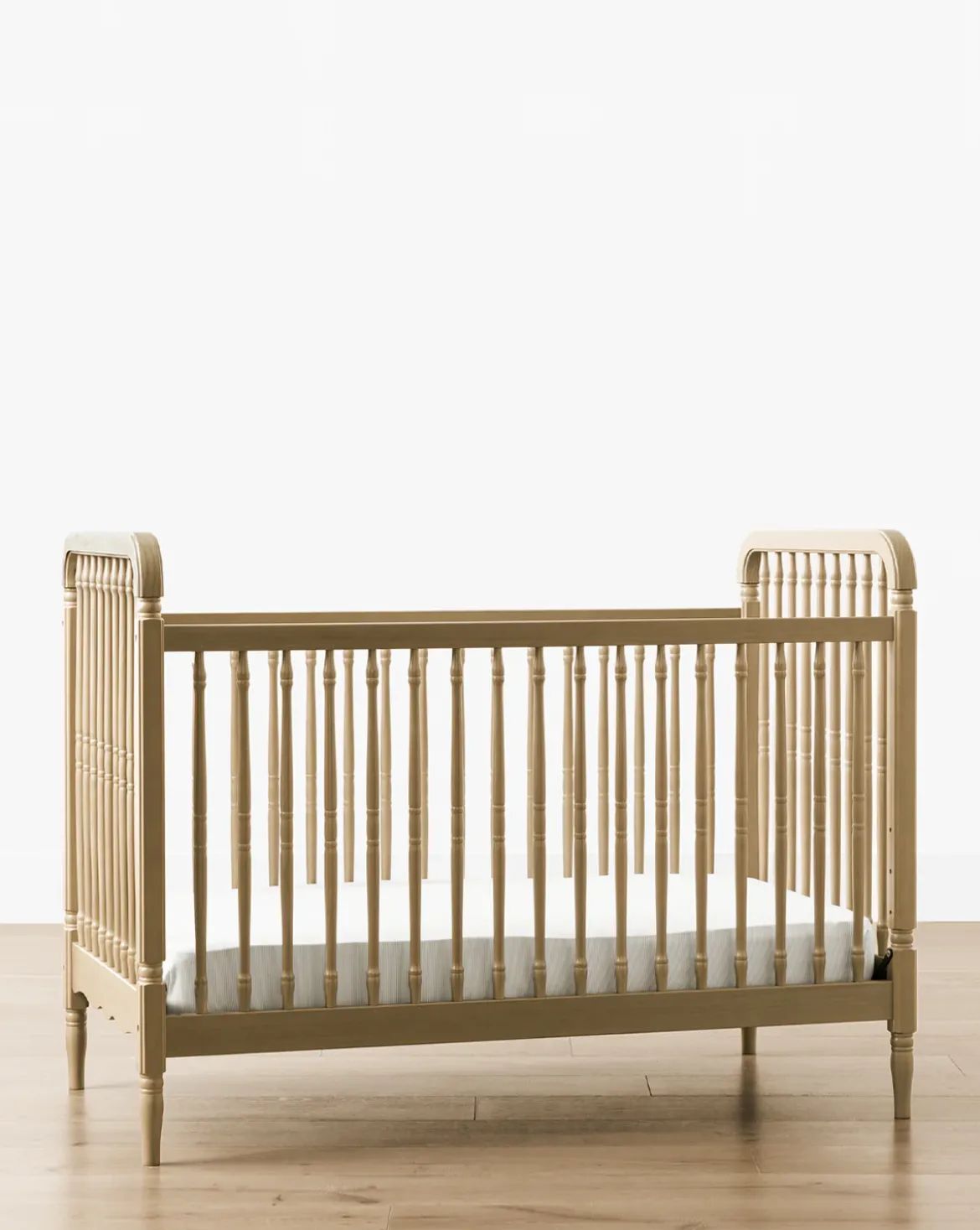 Liberty Namesake 3-in-1 Convertible Spindle Crib w/Toddler Bed Conversion Kit