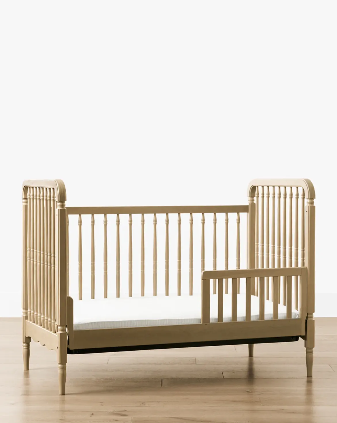 Liberty Namesake 3-in-1 Convertible Spindle Crib w/Toddler Bed Conversion Kit