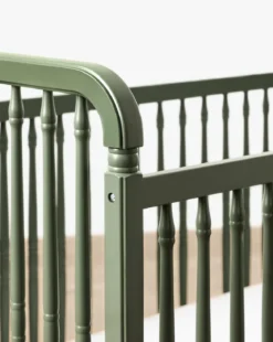 Liberty Namesake 3-in-1 Convertible Spindle Crib w/Toddler Bed Conversion Kit