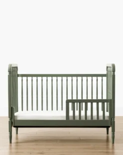 Liberty Namesake 3-in-1 Convertible Spindle Crib w/Toddler Bed Conversion Kit